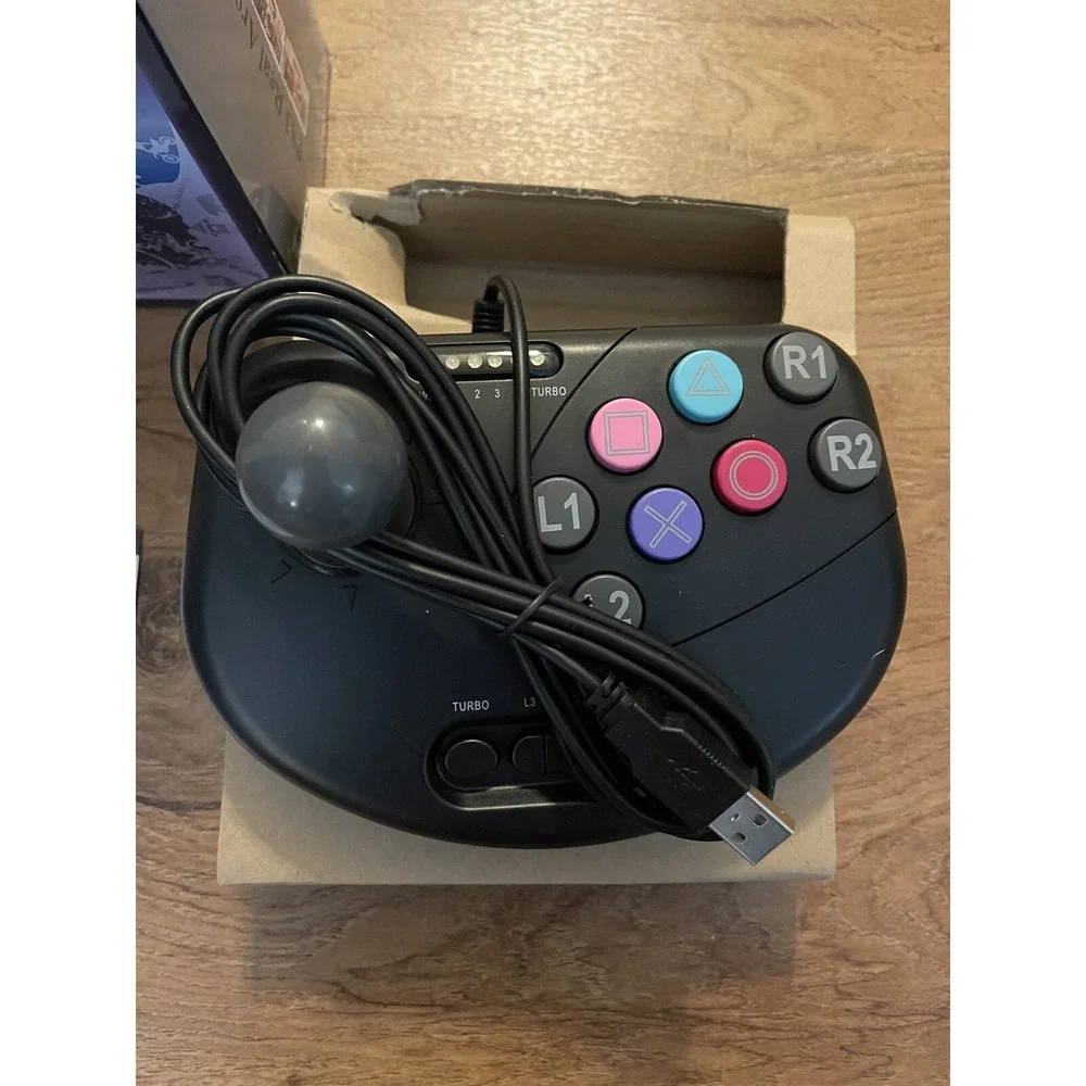 iKAN  Real Arcade Stick for Sony PS 3 Video Game System - New Open Box